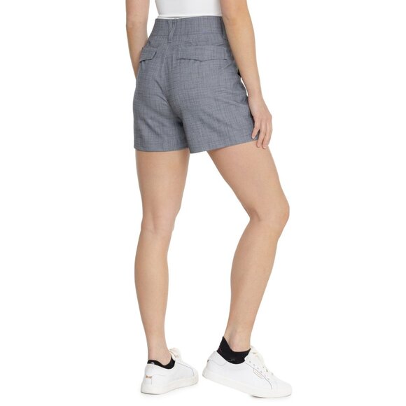 NEW Democracy Drape Trouser Shorts  Indigo Center seams  rayon blend 267sn - Picture 2 of 2